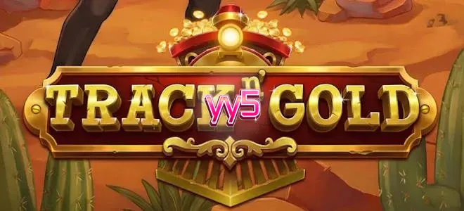 Interface do jogo de slot Track n’ Gold com elementos temáticos de aventura